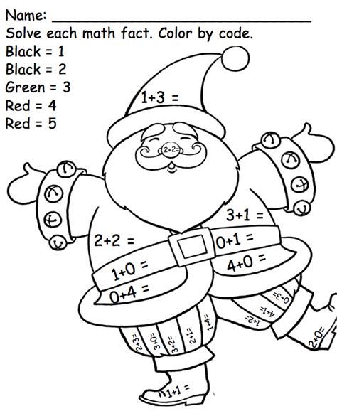 Free Printable Christmas Math Worksheets Pre K 1st Grade 2nd Grade