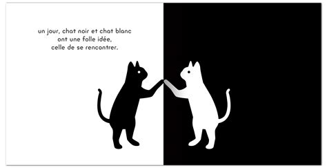 A force de se rouler dans le noir, le chat blanc est devenu gris ! éditions MeMo — Chat noir, chat blanc