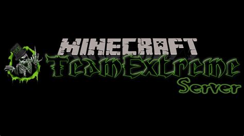 Minecraft Exploring The Team Extreme Server Youtube