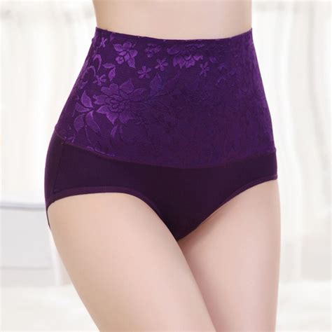 1pcs Women Underwear High Waist Panties High Quality Modal Plus Size