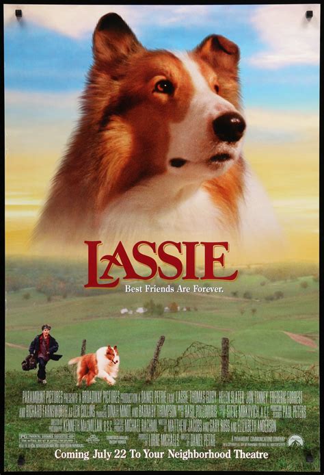 Lassie 1994 Original One Sheet Movie Poster Original Film Art