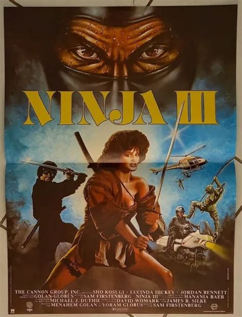 Affiche Cinema Ninja 3 1984 Eur 1000 Picclick Fr