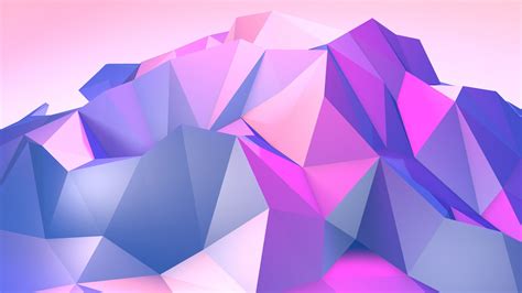 Purple Triangle Geometric Abstract Design Preview