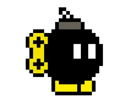 Pixel Art Bomb Omb