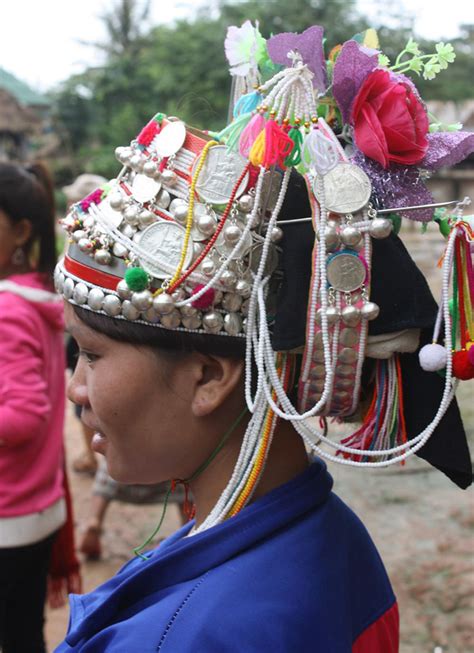 The Akha Headdress Iconic Ethnicity So Many Miles