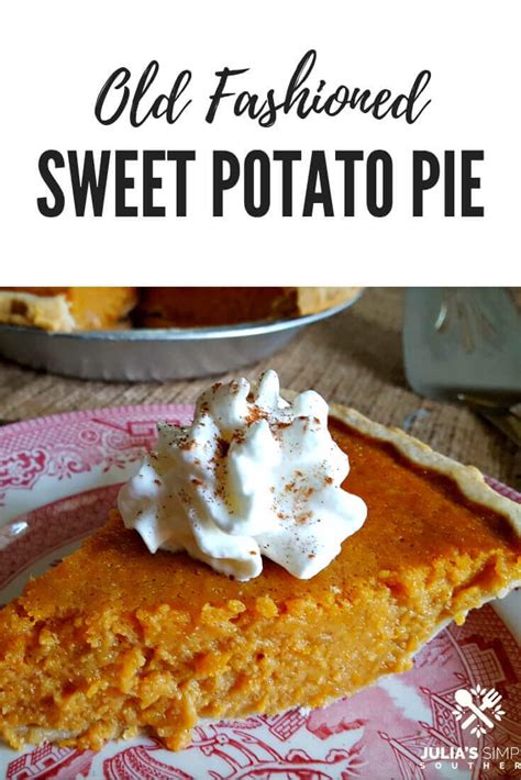 Paula Deen Old Fashioned Sweet Potato Pie Old Fashioned Southern