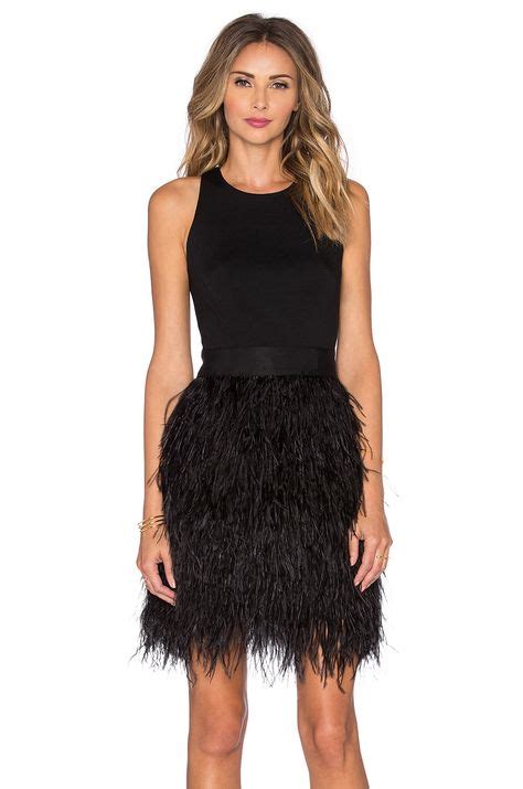 Black Feather Dress Black Feather Dress Black Feathers Feather Dress