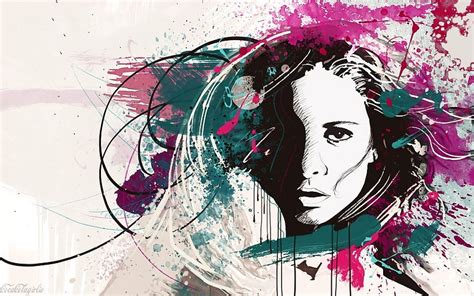 Women Abstract Painting Colored Art Abstract Woman Hd Wallpaper Pxfuel