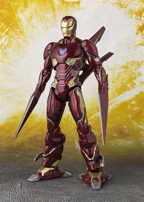 bandai tamashii marvel avengers infinity war iron man mk 50 nano weapon s h figuarts action
