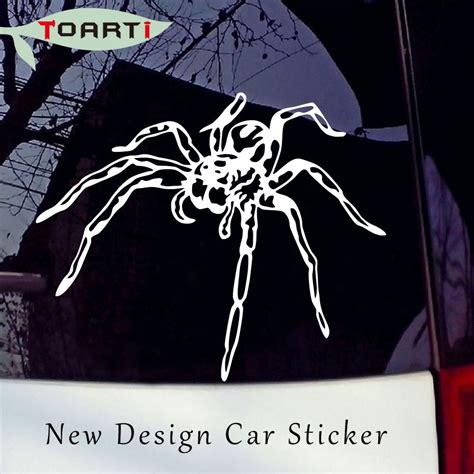 Car Stickers And Decals Spider Vinyl Waterproof Decor Accessories