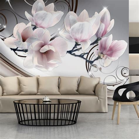 Wallpaper Beauty Of Magnolia 3d Wallpaper Murals Uk Photo