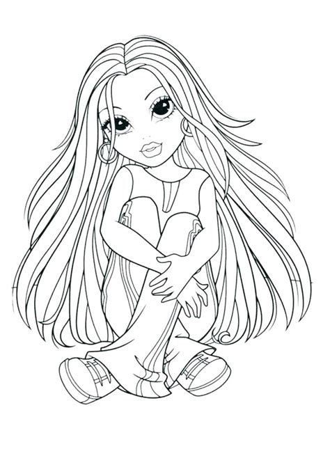 American Girl Doll Coloring Pages Free At Free