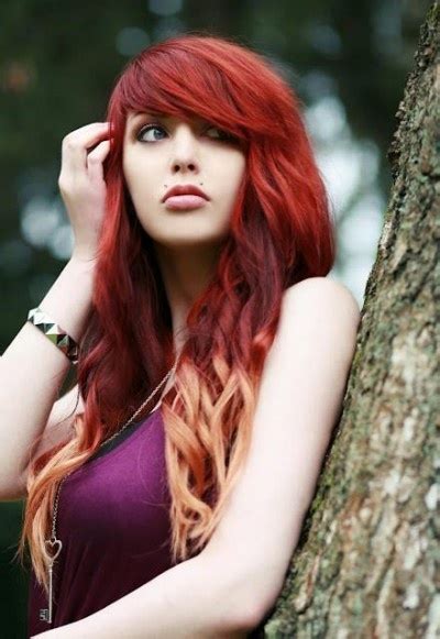 Blondes who seek a darker shade of red would need an excess of color to achieve it, and no matter what check out some of our favorite shades of red, and use these as a guideline for choosing your own color. Red Hairstyles | Beautiful Hairstyles