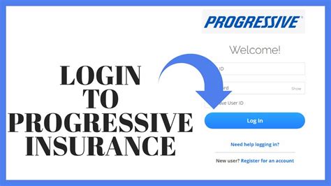 How To Login To Progressive Insurance Youtube