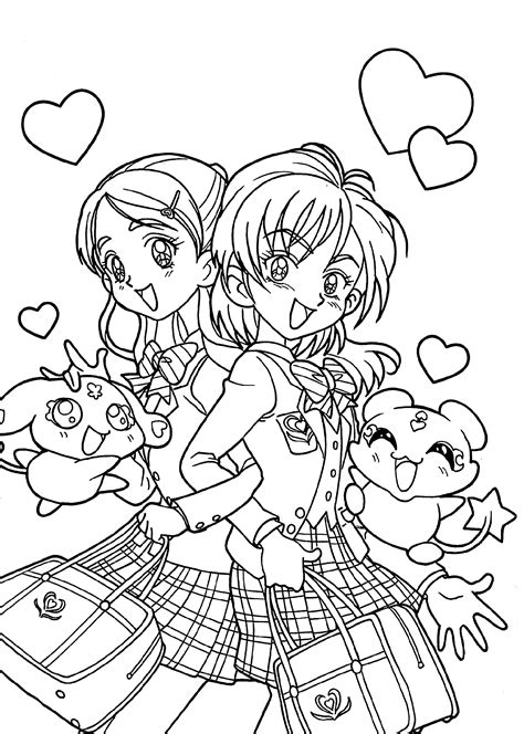 Cute Anime Coloring Pages Online Anime Coloring Pages Deviantart