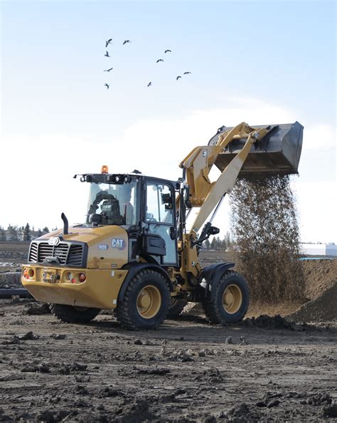 Cat Launches Three New Compact Wheel Loader Models