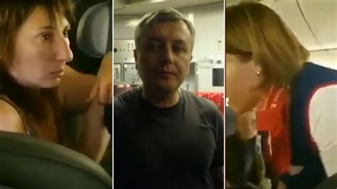 couple caught in mile high sex act in front of passengers video daily telegraph