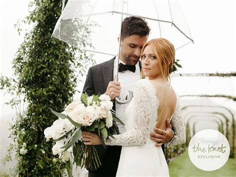 brittany snow s wedding gown and reception dress pics