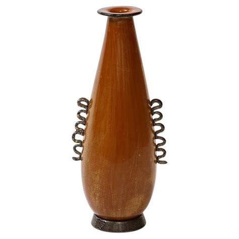 Hand Blown Murano Glass Vase By Ermanno Nason For Cenedese For Sale At 1stdibs