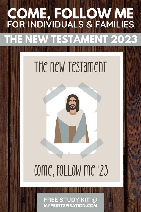 2023 Come Follow Me Printables Lds Sunday School Lessons Lds