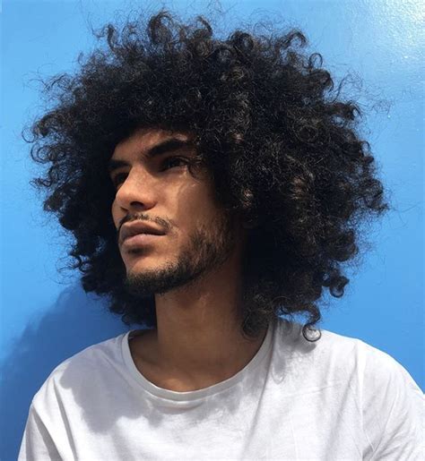 Long Curly Hair Male Models Bobs And Vagene
