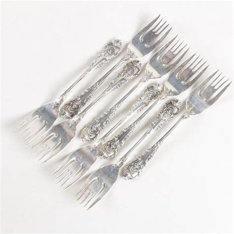 Wallace Sir Christopher Sterling Silver Flatware Set Ebth