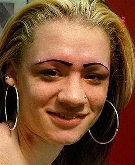 the 12 worst sets of eyebrows in history bad eyebrows bad eyebrow tattoo crazy eyebrows