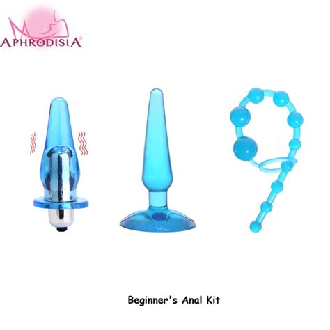 APHRODISIA tapón Anal de gelatina de cristal para hombres y mujeres juguete sexual Anal