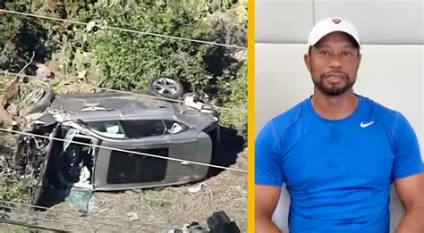 Police Unveil Cause Of Tiger Woods Car Crash Speeding Mph Over Limit