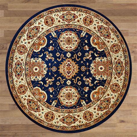 Special deals on round rugs. PERSIAN 1269 NAVY 160X160 CM ROUND RUG — Rug Art