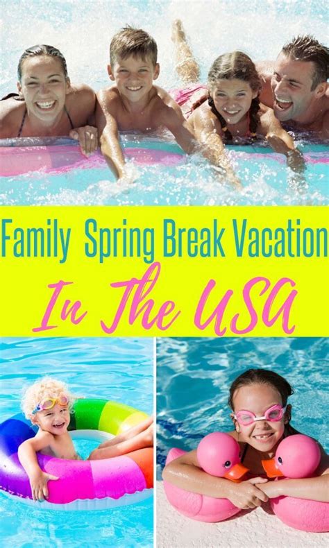 spring break destinations for families in the usa in 2020 best spring break destinations