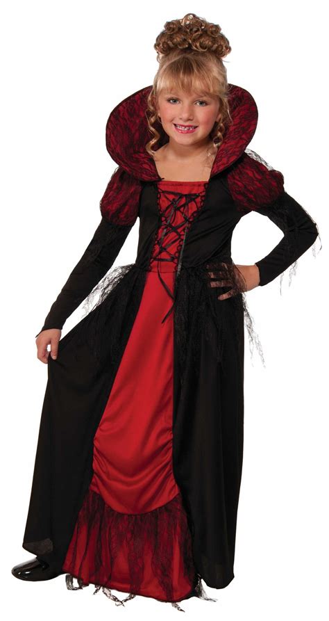 Kids Vampiress Queen Girls Costume 2099 The Costume Land