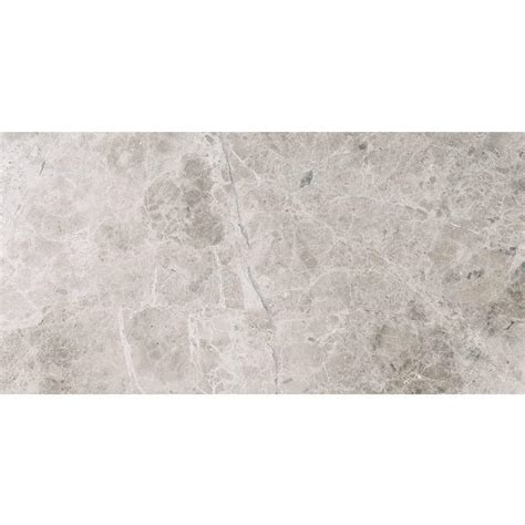 Tundra Gray Marble 12x24 Field Tile Polished And Honed Tilezz
