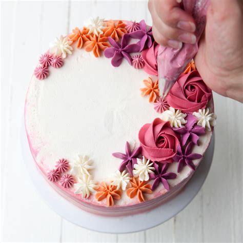 Flower Decorated Cakes Home Design Ideas