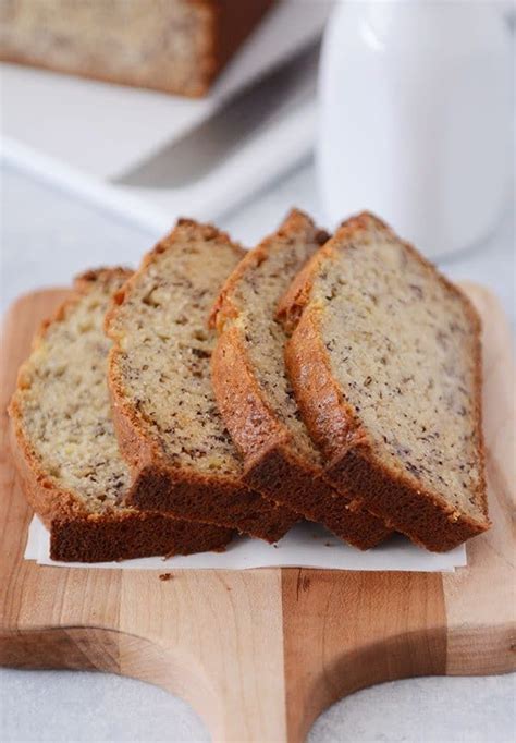 Use pecans or walnuts, or add chocolate chips or as with most quick bread recipes, the dry ingredients should be mixed into the wet mixture gently for the best texture; Sour Cream Banana Bread Recipe | One Bowl | Mel's Kitchen ...