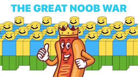 Roblox The Great Noob War Noob Army Tycoon Youtube