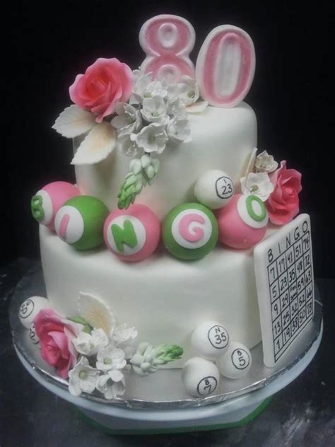 Confirm by clicking cancel or ok to finish your design. 80Th Birthday Cake Bingo - CakeCentral.com