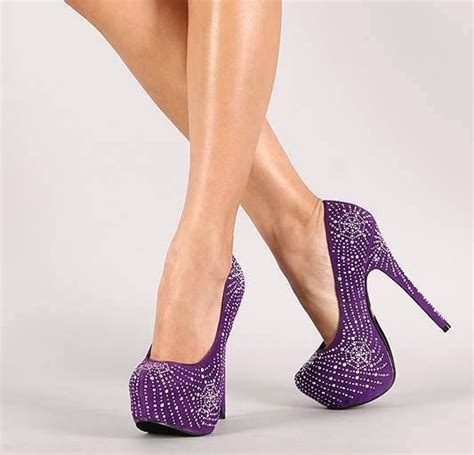 Purple Sparkly Heels Heels Sparkly Heels Stiletto