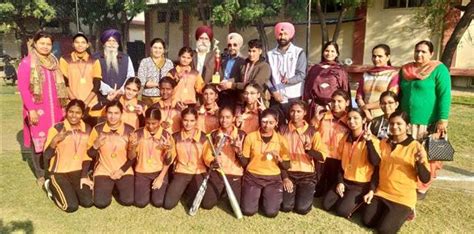 ludhiana guru nanak khalsa college for women eves champions the tribune india