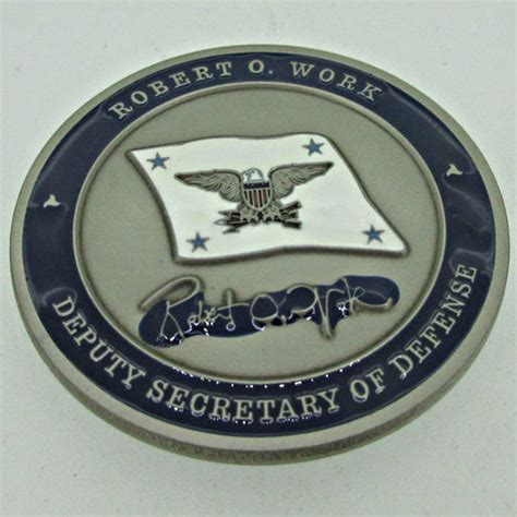 Deputy Secretary Of Defense Robert O Work Challenge Coin 601090