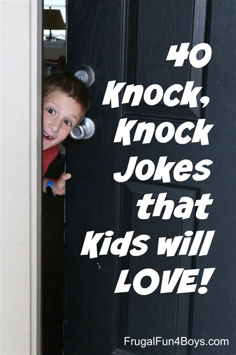 When you look for something, why is it always in the last yo mama jokes for kids. 40 Hilarious Knock, Knock Jokes for Kids - Frugal Fun For ...