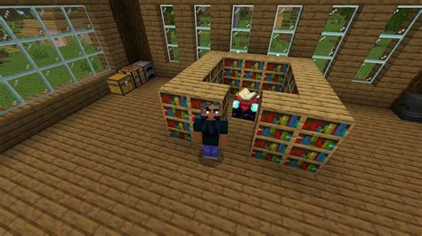 Minecraft Bookshelves For Level 30 House People