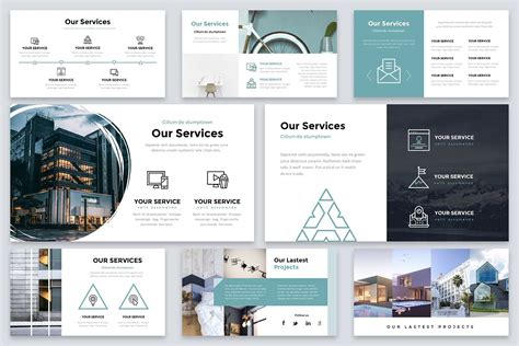 Portal Modern Powerpoint Template Powerpoint Templates Create