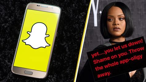 Rihannas Savage Takedown Of Snapchat May Have Cost Them 600 Million