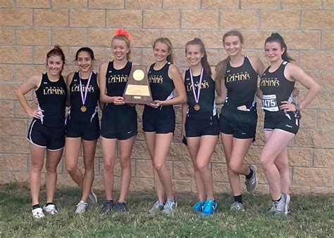 North Lamar Girls Named District Cross Country Champs