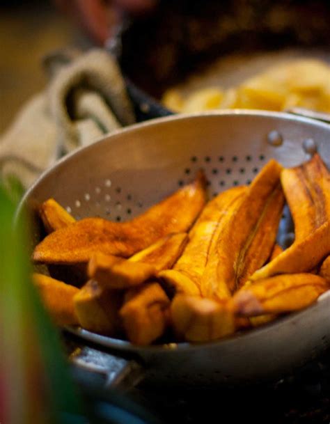 Bananes plantain frites pour 4 personnes