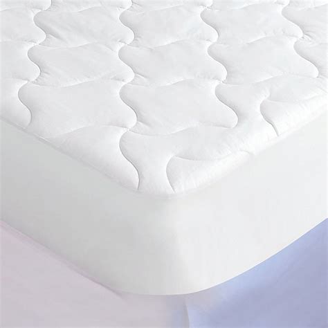 Cover is machine washable for easy care. Iso-Cool® Quilted Mattress Pad | Bed Bath & Beyond