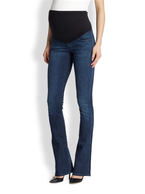 Citizens Of Humanity Maternity Emannuelle Slim Bootcut Maternity Jeans In Blue Secret Lyst