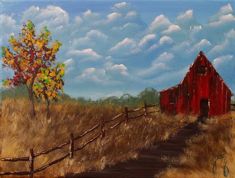 Easy Farm Scene Paintings See More