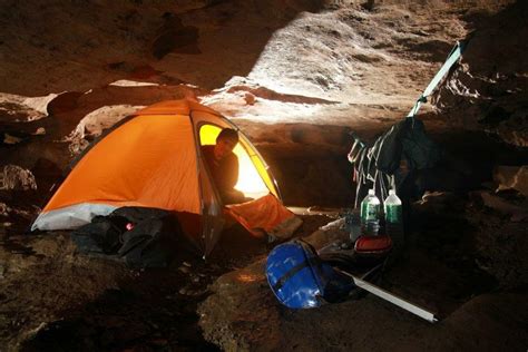 Camping In A Cave Was A Cool New Experience Rcaving